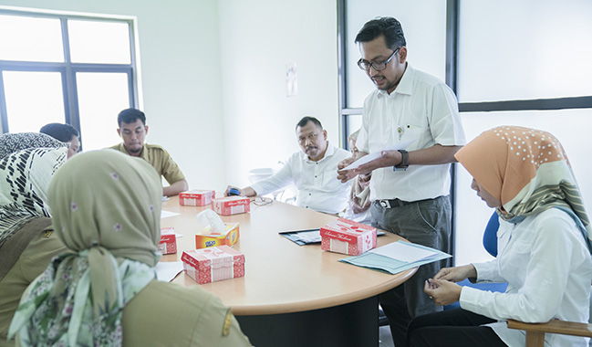  Dinas Kesehatan Kab. Banyumas verifikasi Klinik Pratama Unsoed