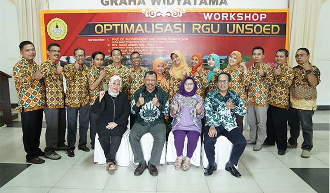 BPU Selenggarakan Workshop Optimalisasi RGU UNSOED
