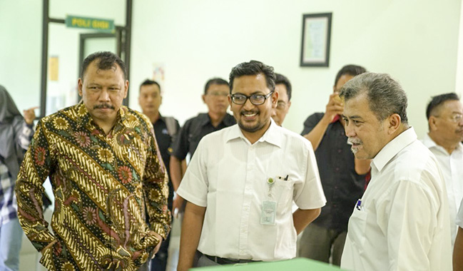 Rektor Unsoed Resmikan Klinik Pratama Soedirman