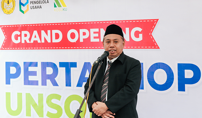 Rektor Resmikan Pertashop UNSOED