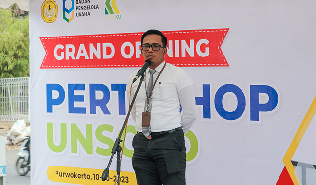 Rektor Resmikan Pertashop UNSOED