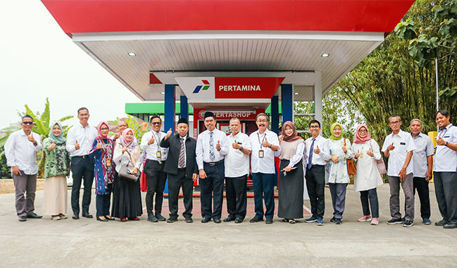 Rektor Resmikan Pertashop UNSOED