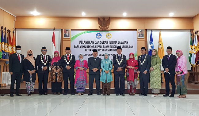 Dr. Sos. Waluyo Handoko, S.IP., M.Sc. Resmi Dilantik Menjadi Wakil Rektor Bidang Perencanaan, Kerjasama dan Hubungan Masyarakat
