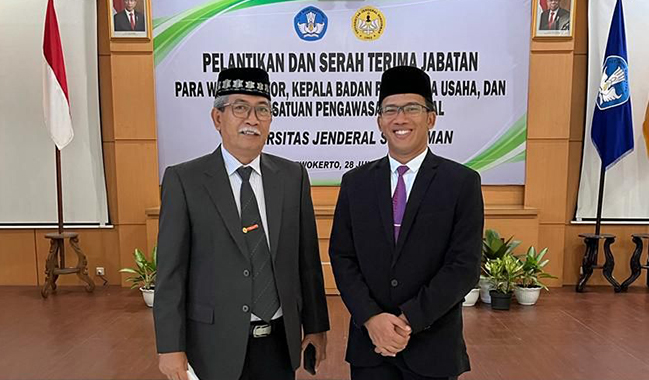 Dr. Sos. Waluyo Handoko, S.IP., M.Sc. Resmi Dilantik Menjadi Wakil Rektor Bidang Perencanaan, Kerjasama dan Hubungan Masyarakat