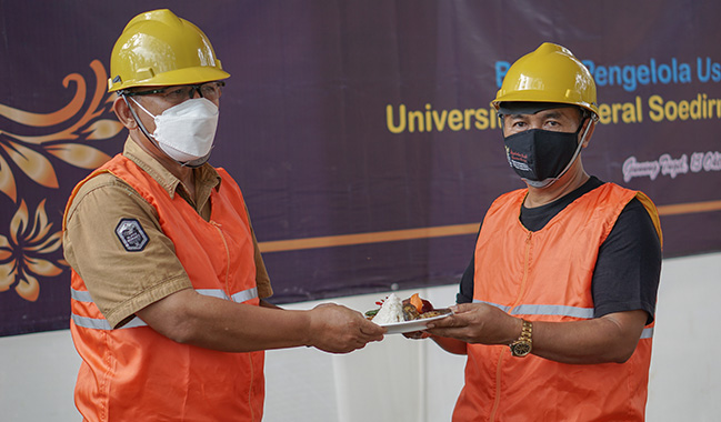 BPU Gelar Tasyakuran Peletakan Batu Pertama Pembangunan Closed House II Gn. Tugel