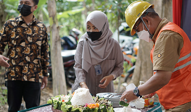 BPU Gelar Tasyakuran Peletakan Batu Pertama Pembangunan Closed House II Gn. Tugel