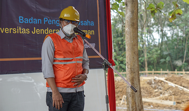 BPU Gelar Tasyakuran Peletakan Batu Pertama Pembangunan Closed House II Gn. Tugel