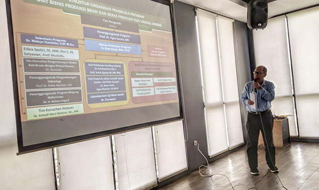 Teaching Industry “Start Up Company” Benih dan Beras Premium Padi Unggul UNSOED
