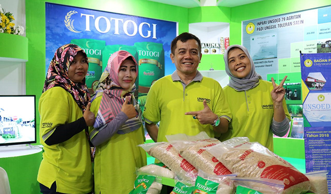 Beras Premium Totogi Laris Manis di UNSOED EXPO 2019