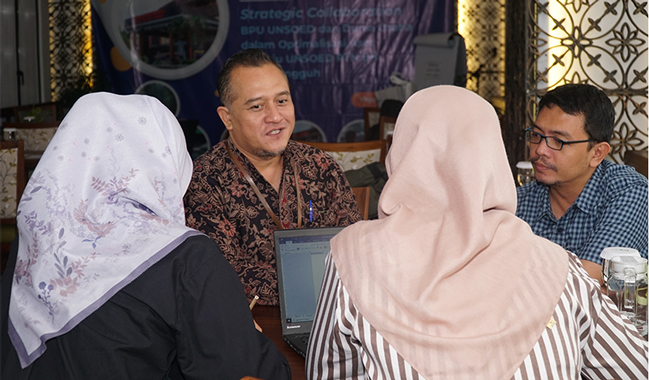 BPU Unsoed Gelar Workshop dengan Mitra untuk Perluas Dunia Usaha