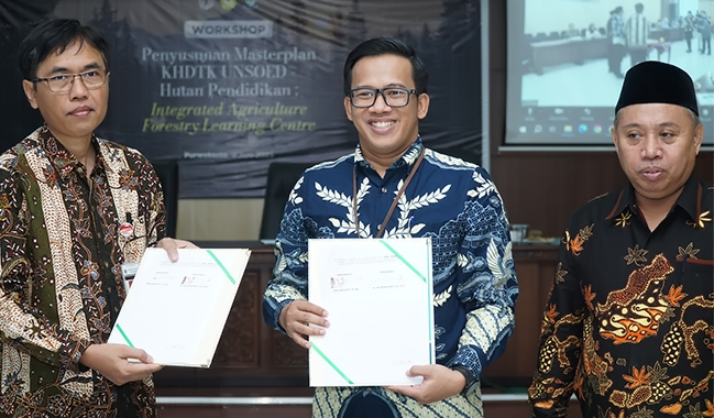 BPU Gelar Workshop Hybrid Strategi Pencapaian Visi Kawasan Hutan Dengan Tujuan Khusus UNSOED